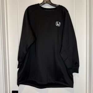 New Era Honda Racing Black Pullover Long Sleeve Crew Neck Men’s 2XL